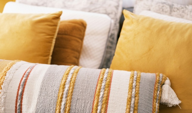 Inside Your Apartment Brand Colored Comfortable Pillows